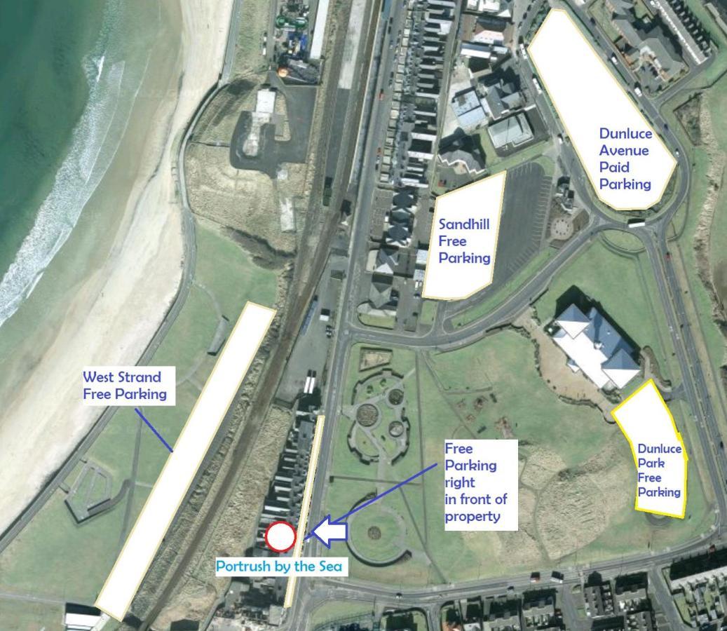 1 Dunluce Park - Portrush By The Sea 아파트 외부 사진